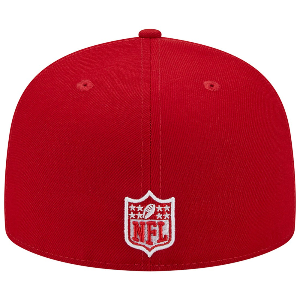 Tampa Bay Buccaneers New Era Super Bowl XXXVII Main Patch 59FIFTY Fitted Hat Scarlet | NFL