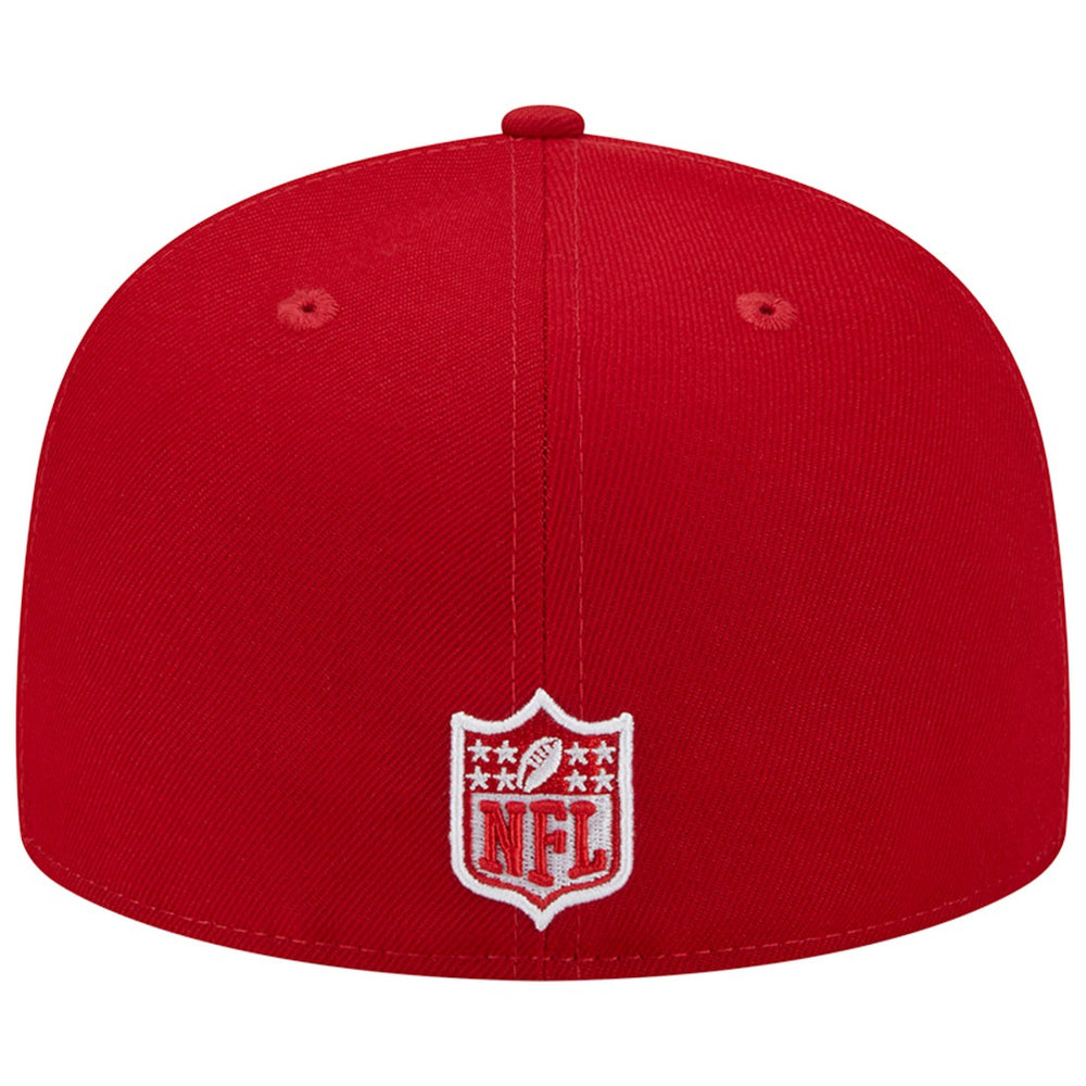 Tennessee Titans New Era 15 Years Main Patch 59FIFTY Fitted Hat Scarlet | NFL