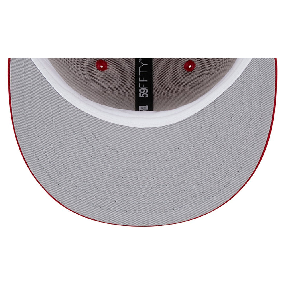Tennessee Titans New Era 15 Years Main Patch 59FIFTY Fitted Hat Scarlet | NFL