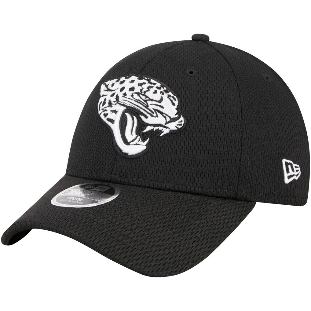 Jacksonville Jaguars New Era Youth Main B-Dub 9FORTY Adjustable Hat Black | NFL
