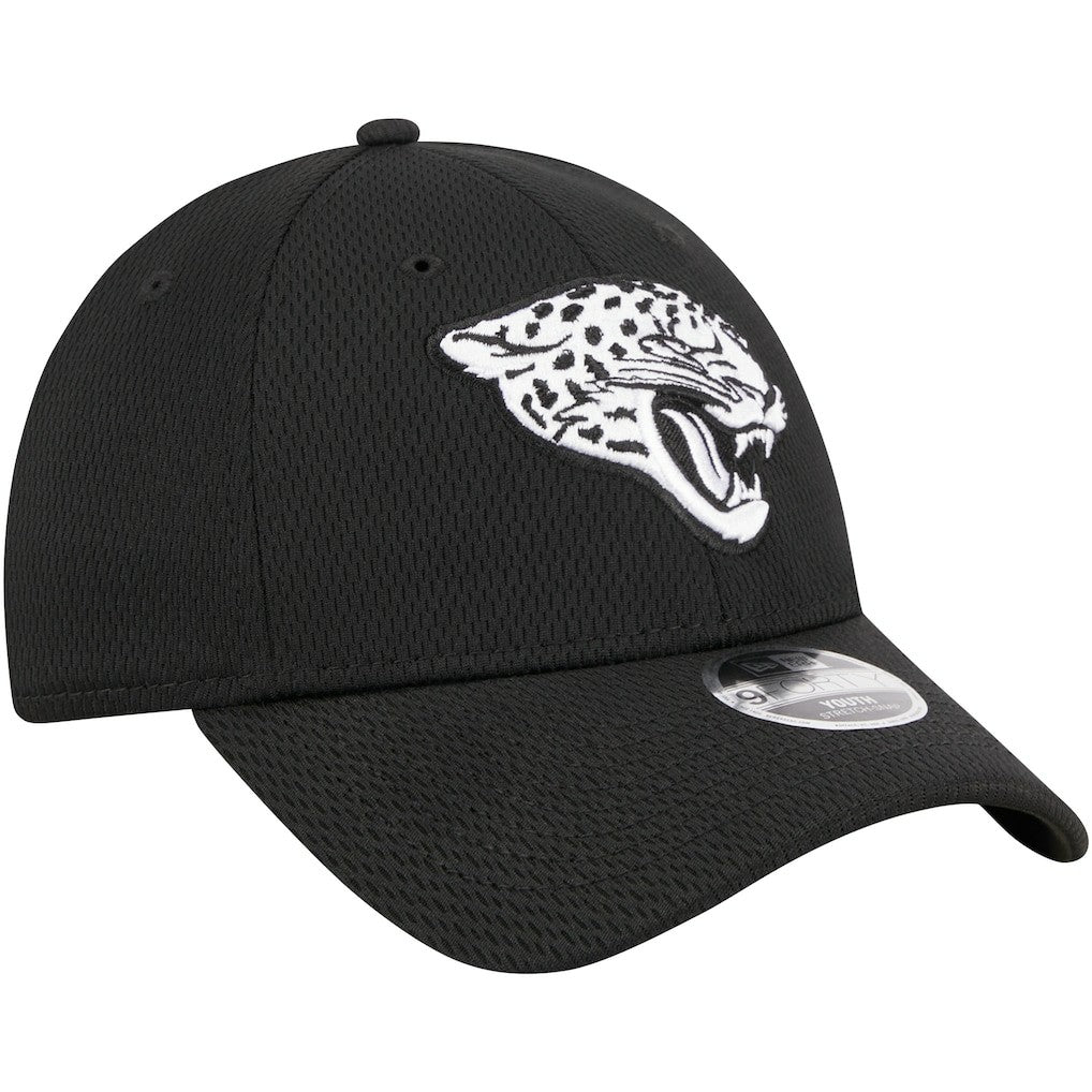 Jacksonville Jaguars New Era Youth Main B-Dub 9FORTY Adjustable Hat Black | NFL