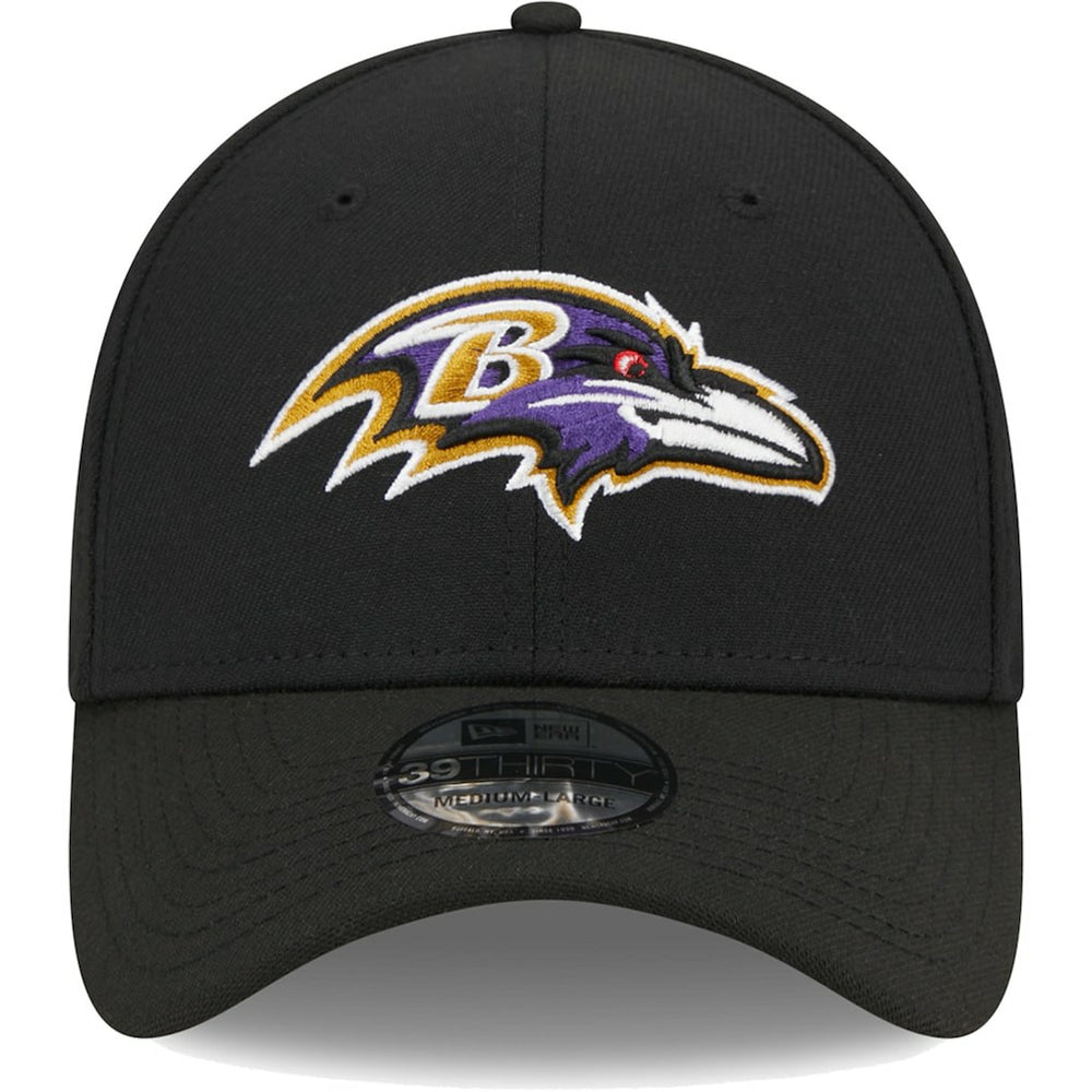 Baltimore Ravens New Era Main 39THIRTY Flex Hat Black | NFL