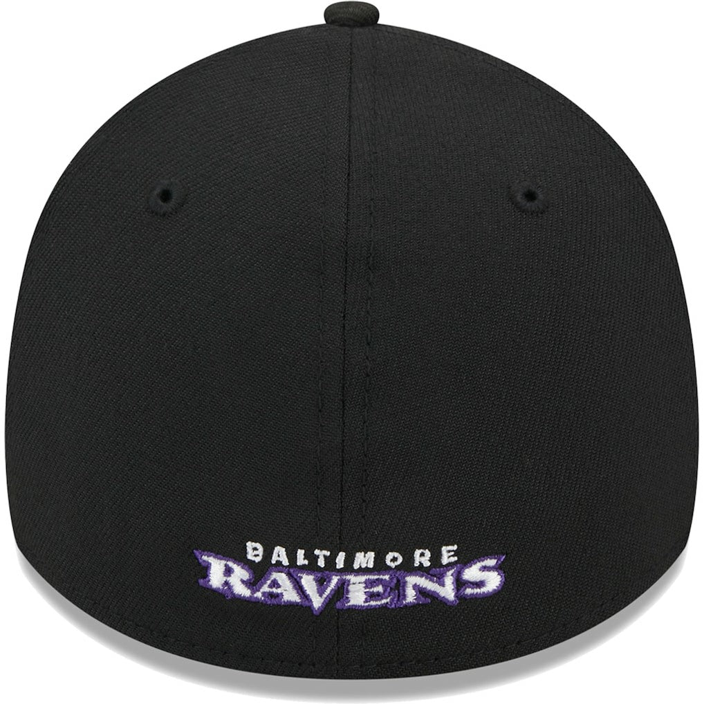 Baltimore Ravens New Era Main 39THIRTY Flex Hat Black | NFL