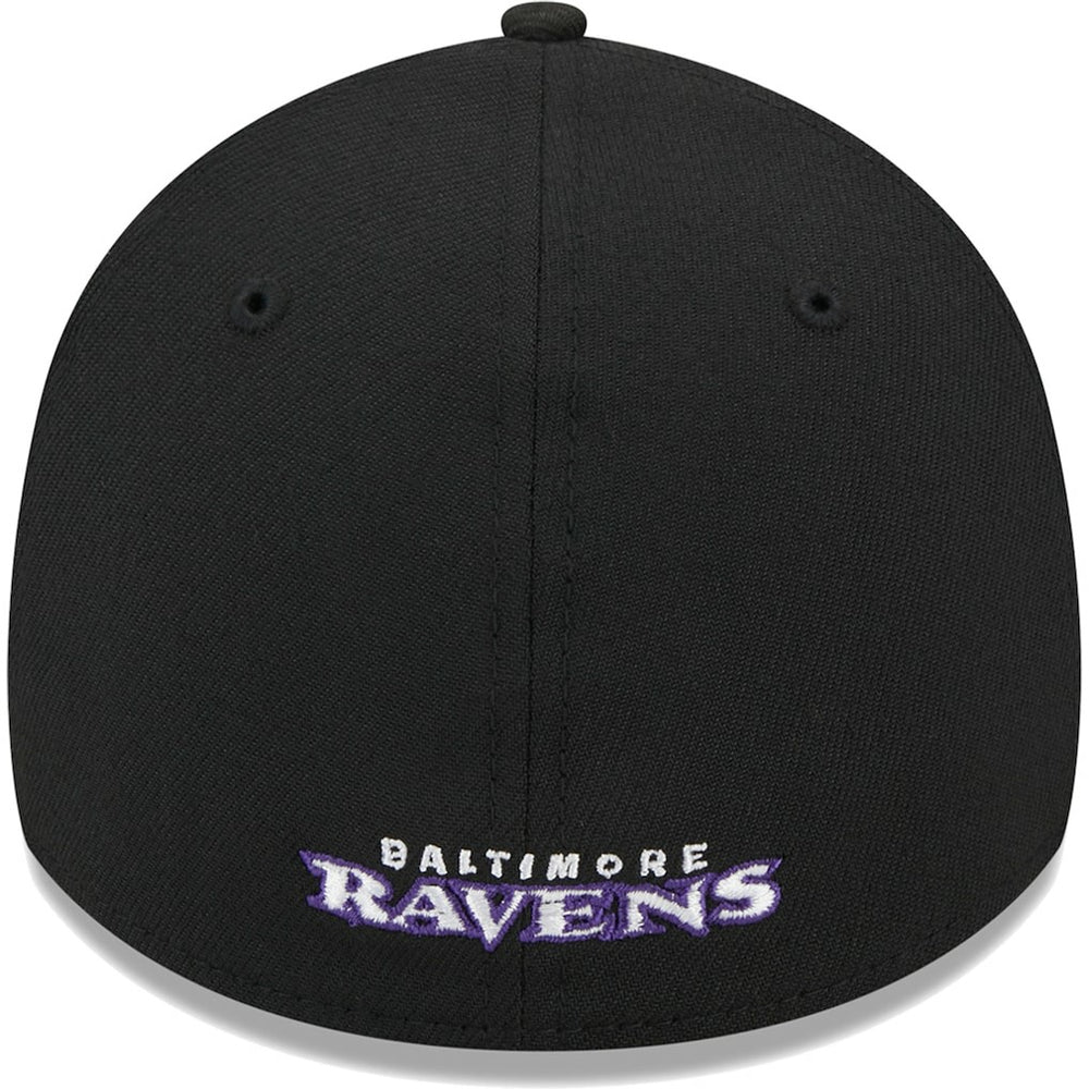 Baltimore Ravens New Era Main 39THIRTY Flex Hat Black | NFL