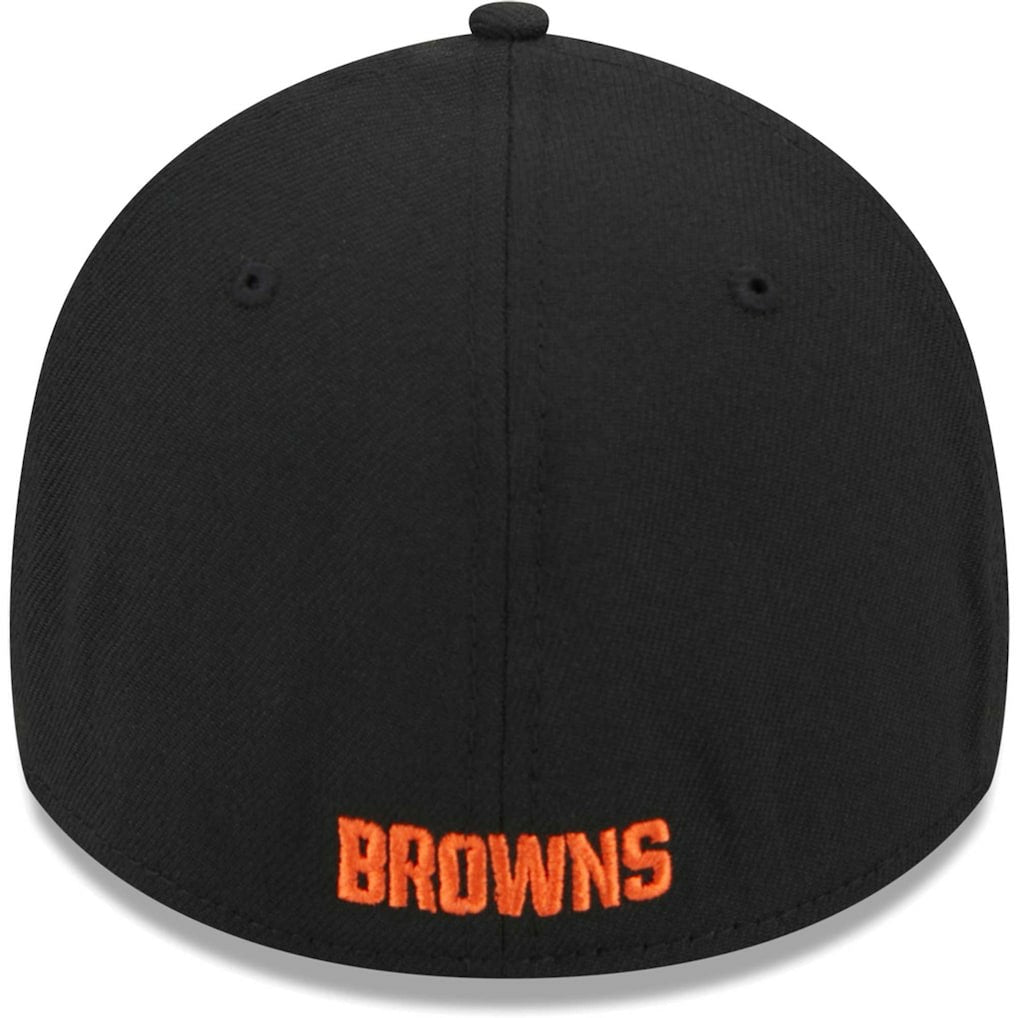 Cleveland Browns New Era Main 39THIRTY Flex Hat Black | NFL
