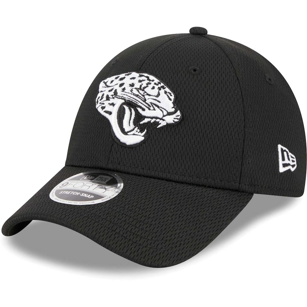 Jacksonville Jaguars New Era Main B-Dub 9FORTY Adjustable Hat Black | NFL