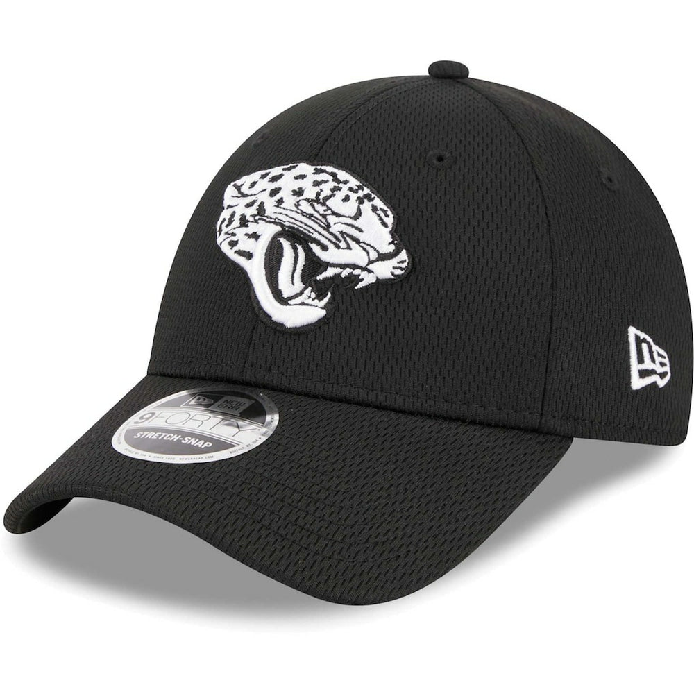Jacksonville Jaguars New Era Main B-Dub 9FORTY Adjustable Hat Black | NFL