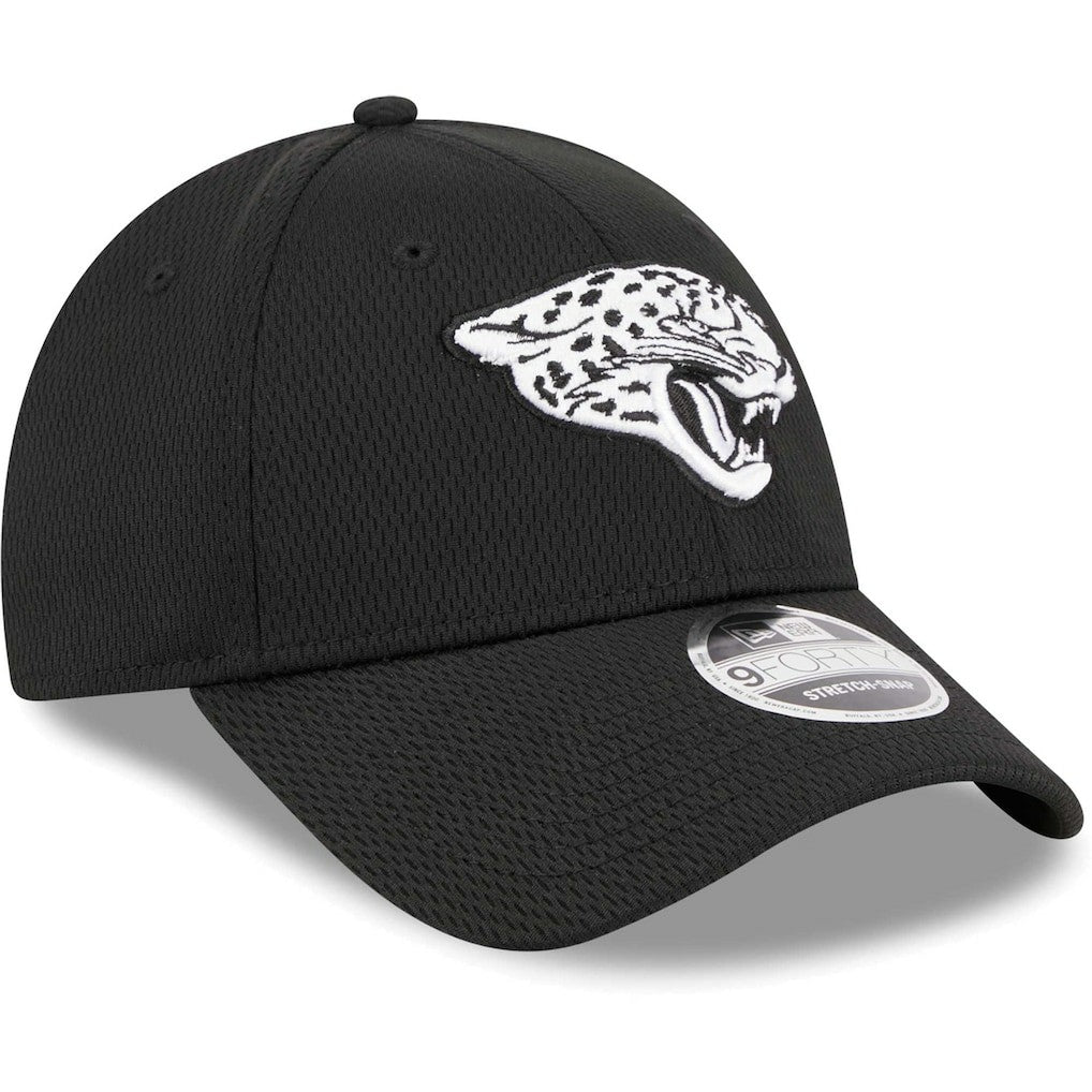 Jacksonville Jaguars New Era Main B-Dub 9FORTY Adjustable Hat Black | NFL