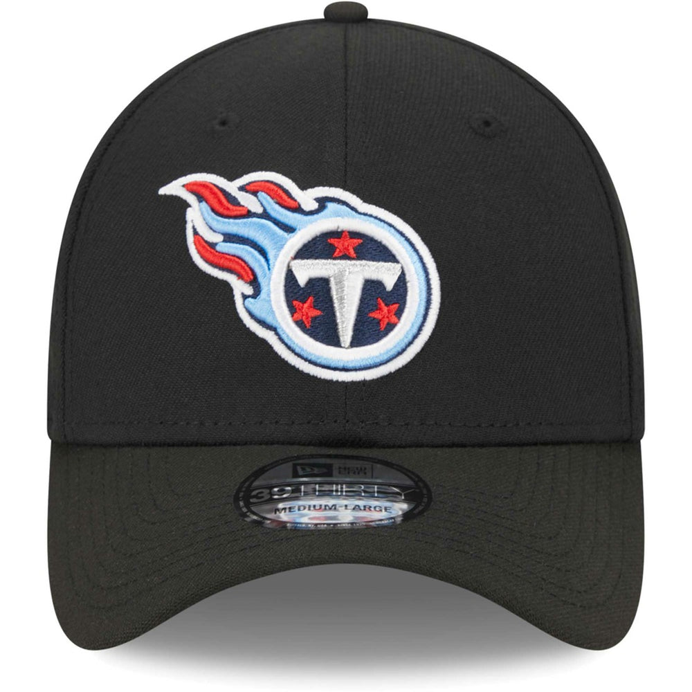 Tennessee Titans New Era Main 39THIRTY Flex Hat Black | NFL