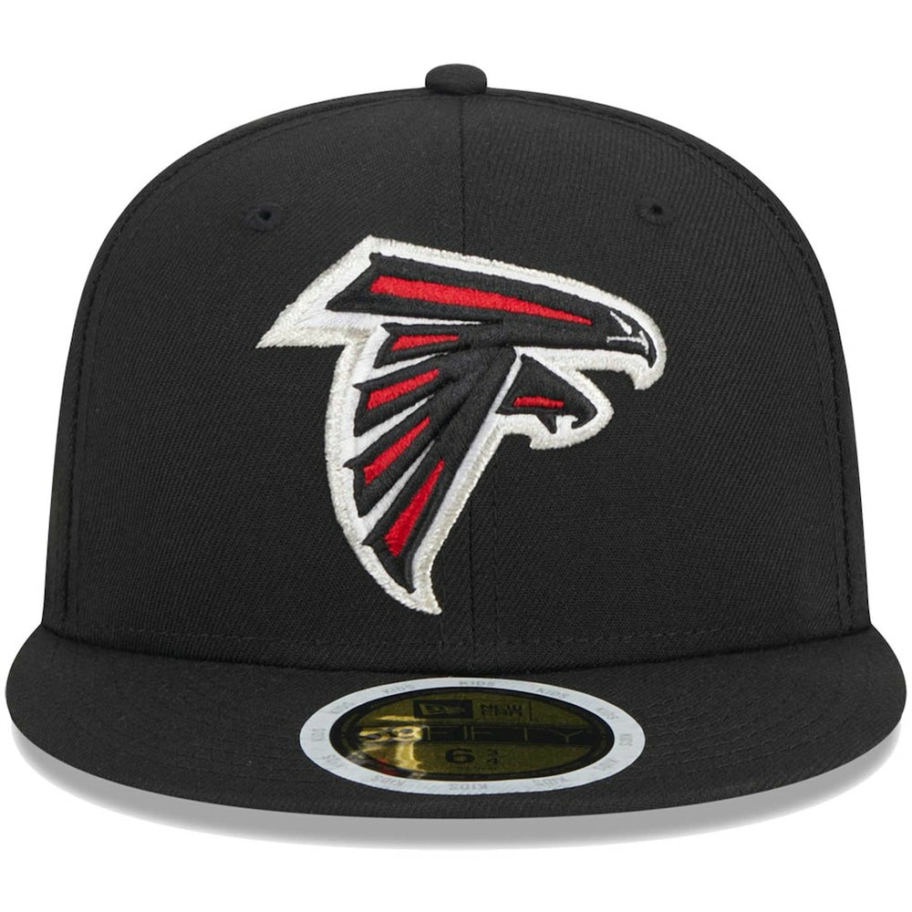 Atlanta Falcons New Era Youth Main 59FIFTY Fitted Hat Black | NFL