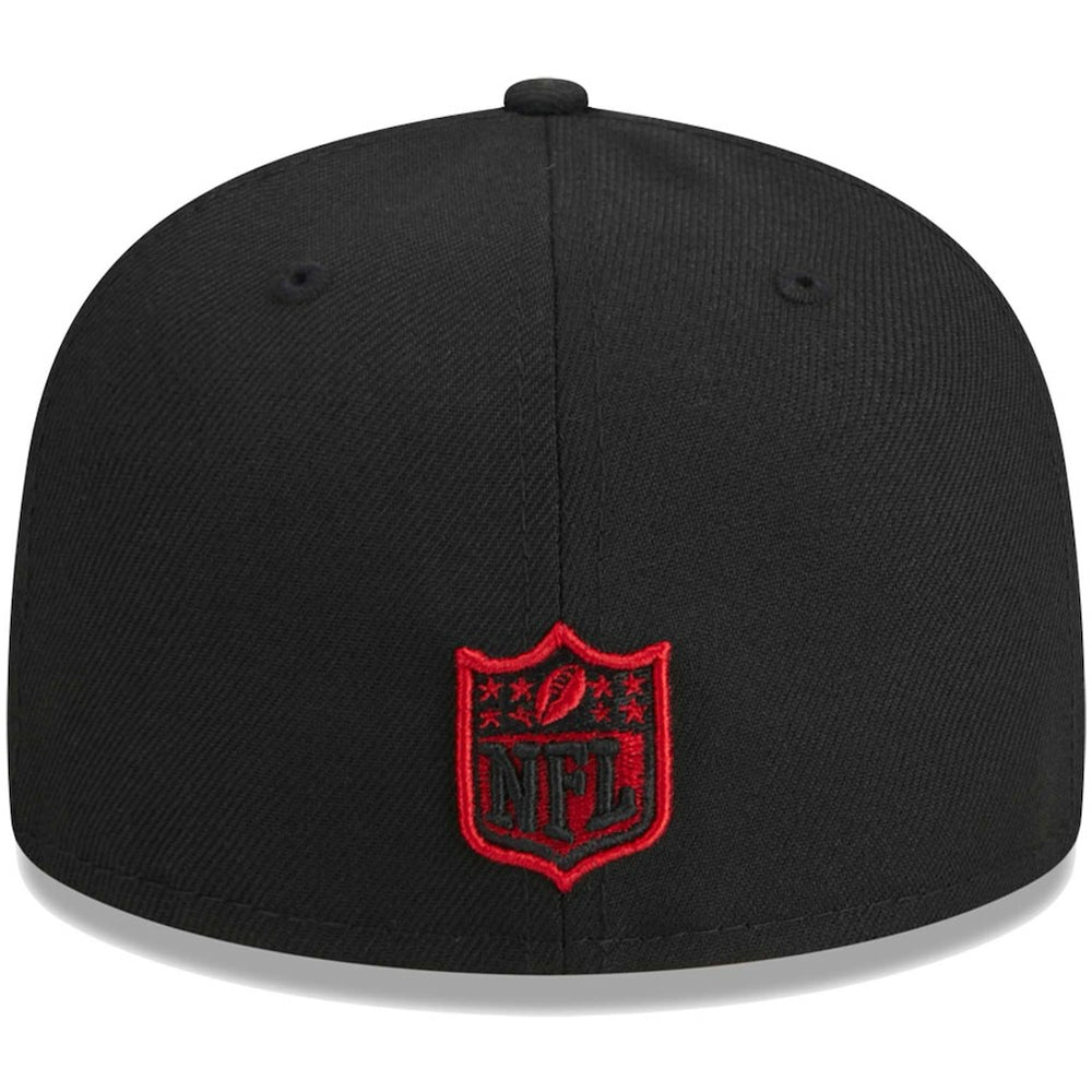 Atlanta Falcons New Era Youth Main 59FIFTY Fitted Hat Black | NFL