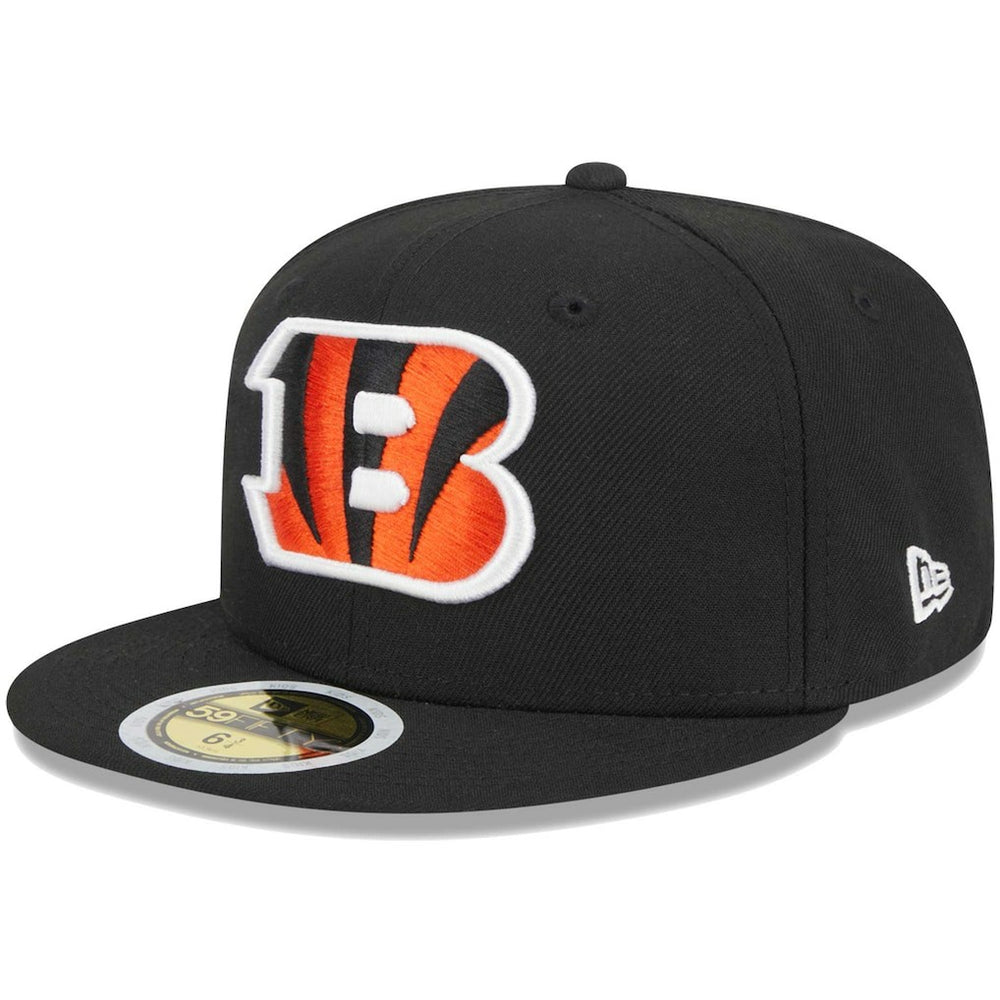 Cincinnati Bengals New Era Youth Main 59FIFTY Fitted Hat Black | NFL