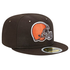Cleveland Browns New Era Main 59FIFTY Fitted Hat Brown | NFL
