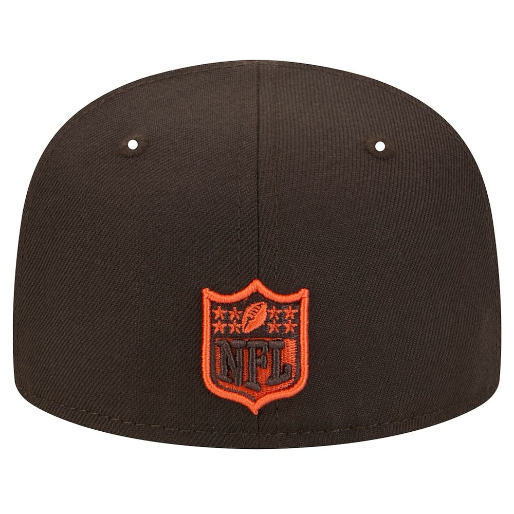 Cleveland Browns New Era Main 59FIFTY Fitted Hat Brown | NFL
