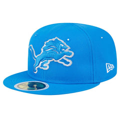 Detroit Lions New Era Main 59FIFTY Fitted Hat Blue | NFL