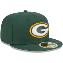 Green Bay Packers New Era Youth Main 59FIFTY Fitted Hat Green | NFL