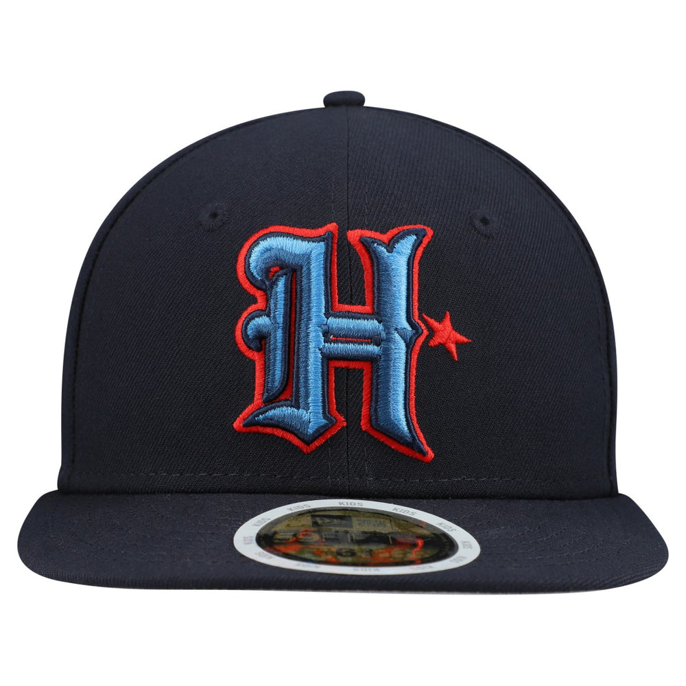 Houston Texans New Era Main 59FIFTY Fitted Hat Navy | NFL