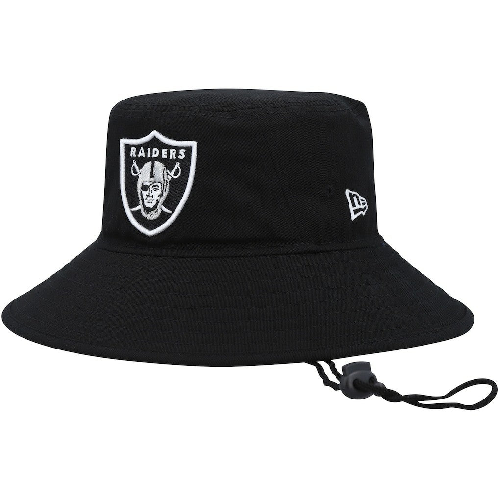 Las Vegas Raiders New Era Main Bucket Hat Black | NFL