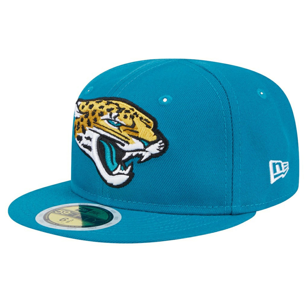 Jacksonville Jaguars New Era Main 59FIFTY Fitted Hat Teal | NFL