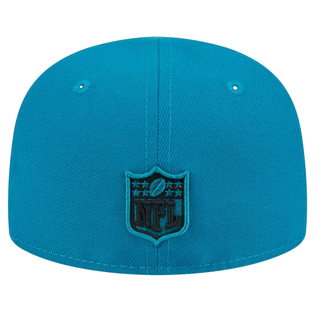 Jacksonville Jaguars New Era Main 59FIFTY Fitted Hat Teal | NFL