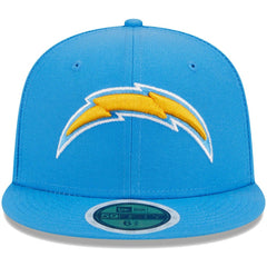 Los Angeles Chargers New Era Youth Main 59FIFTY Fitted Hat Powder Blue | NFL