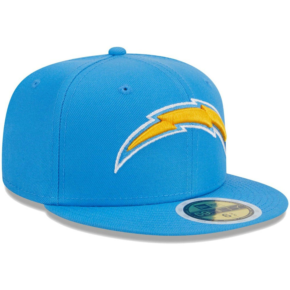 Los Angeles Chargers New Era Youth Main 59FIFTY Fitted Hat Powder Blue | NFL