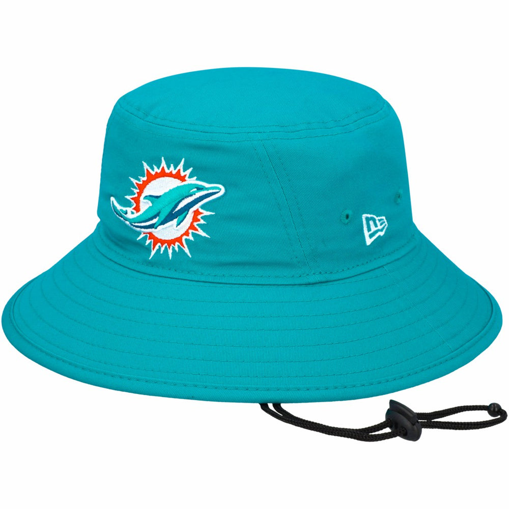 Miami Dolphins New Era Main Bucket Hat Aqua | NFL