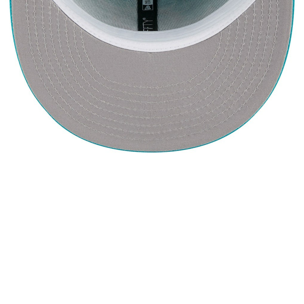 Miami Dolphins New Era Youth Main 59FIFTY Fitted Hat Aqua | NFL