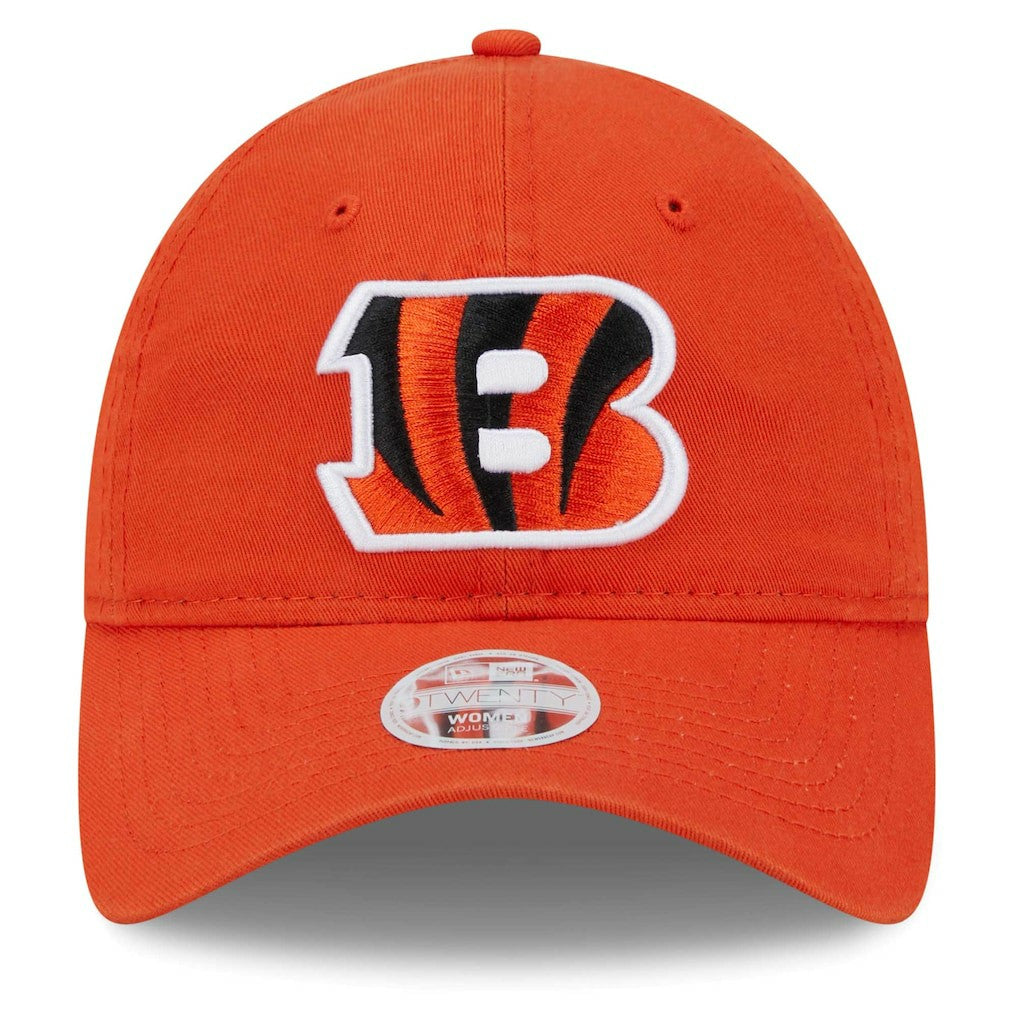 Cincinnati Bengals New Era Women's Main Core Classic 2.0 9TWENTY Adjustable Hat Orange | NFL