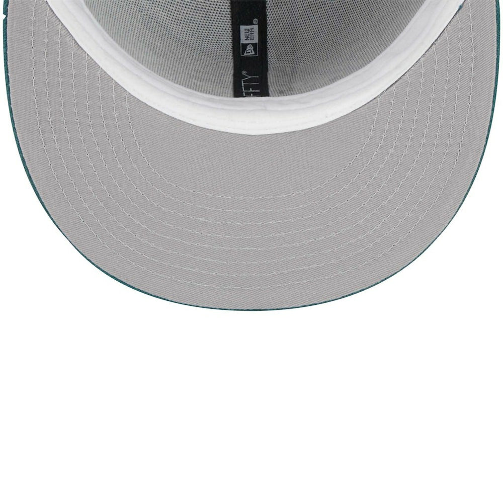 Philadelphia Eagles New Era Youth Main 59FIFTY Fitted Hat Midnight Green | NFL