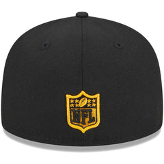 Pittsburgh Steelers New Era Youth Main 59FIFTY Fitted Hat Black | NFL
