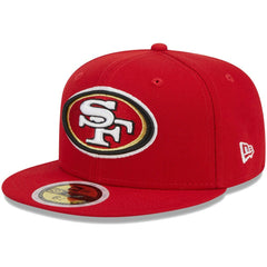 San Francisco 49ers New Era Youth Main 59FIFTY Fitted Hat Scarlet | NFL