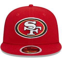 San Francisco 49ers New Era Youth Main 59FIFTY Fitted Hat Scarlet | NFL
