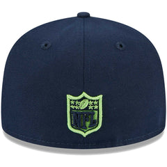 Seattle Seahawks New Era Youth Main 59FIFTY Fitted Hat College Navy | NFL
