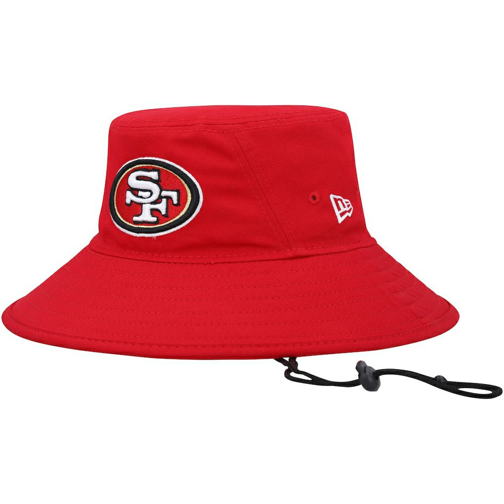 San Francisco 49ers New Era Main Bucket Hat Scarlet | NFL