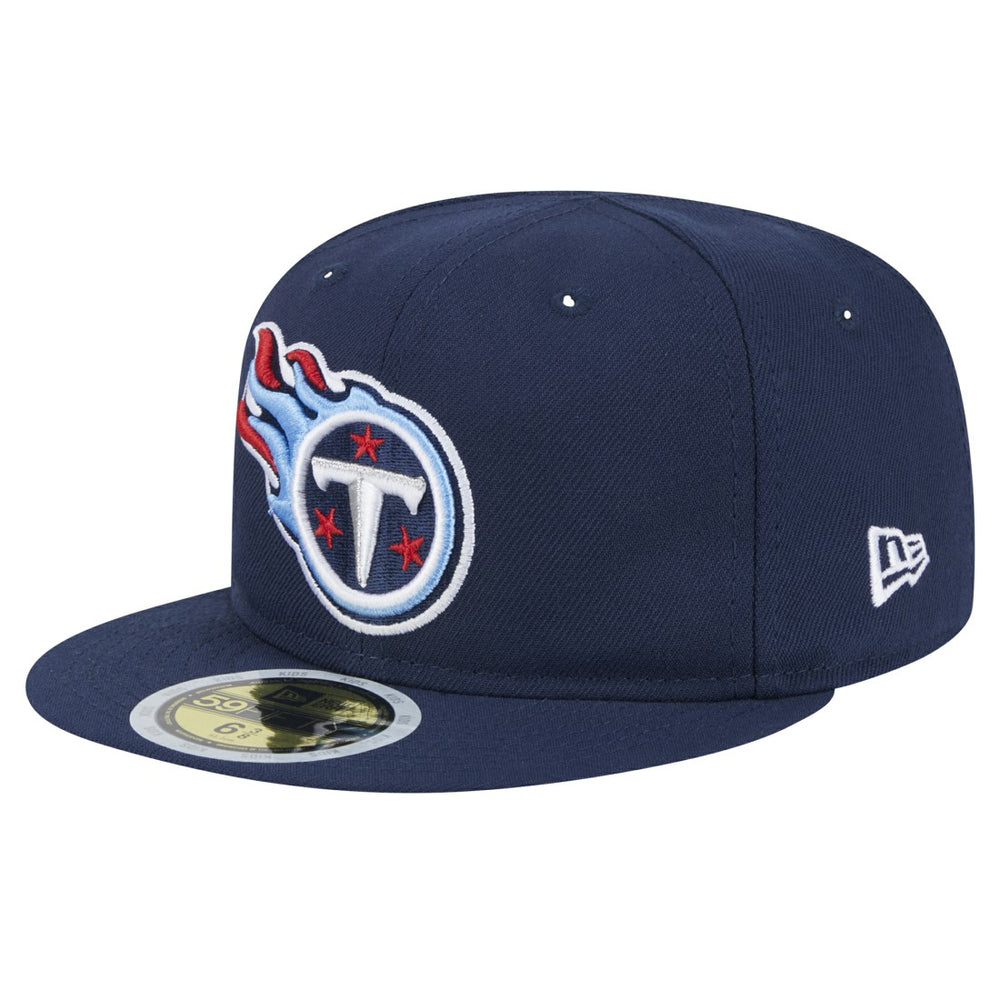 Tennessee Titans New Era Main 59FIFTY Fitted Hat Navy | NFL