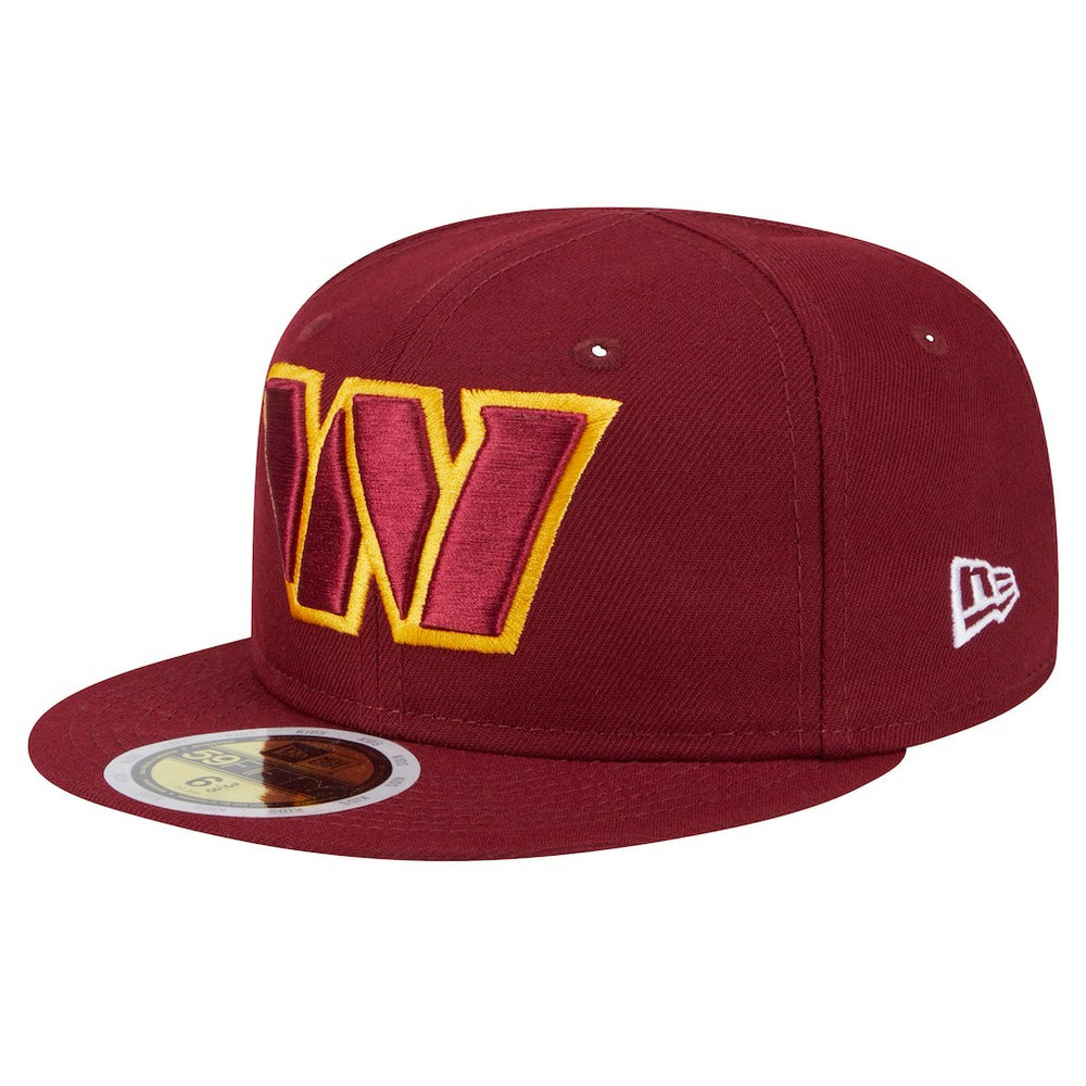 Washington Commanders New Era Main 59FIFTY Fitted Hat Burgundy | NFL