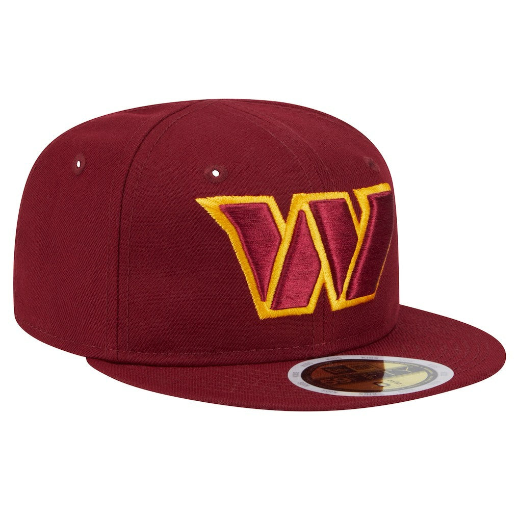 Washington Commanders New Era Main 59FIFTY Fitted Hat Burgundy | NFL
