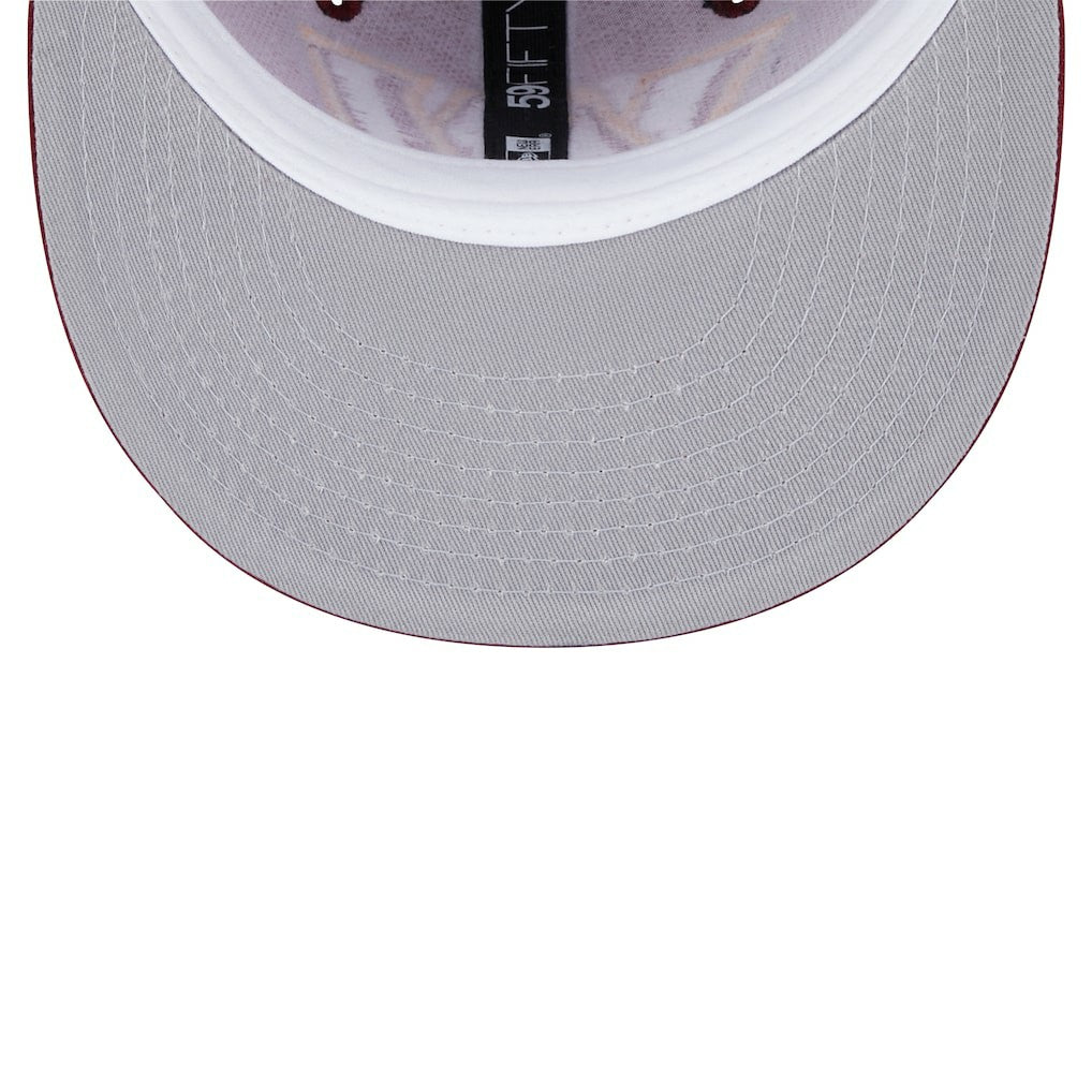 Washington Commanders New Era Main 59FIFTY Fitted Hat Burgundy | NFL
