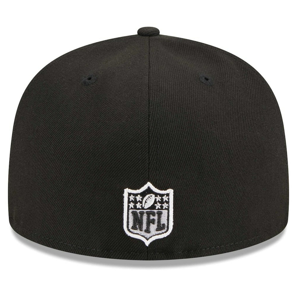 Kansas City Chiefs New Era Main Patch 59FIFTY Fitted Hat Black | NFL