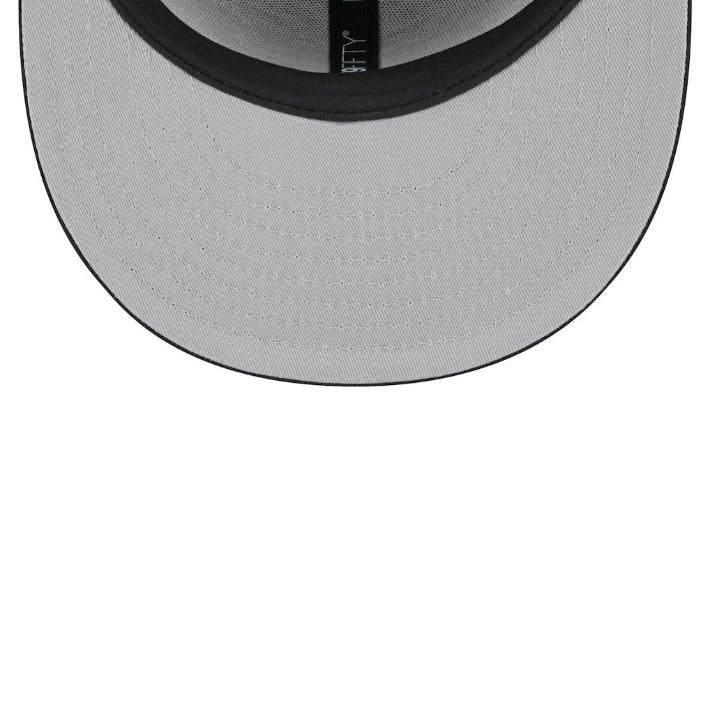 Miami Dolphins New Era Main Patch 59FIFTY Fitted Hat Black | NFL