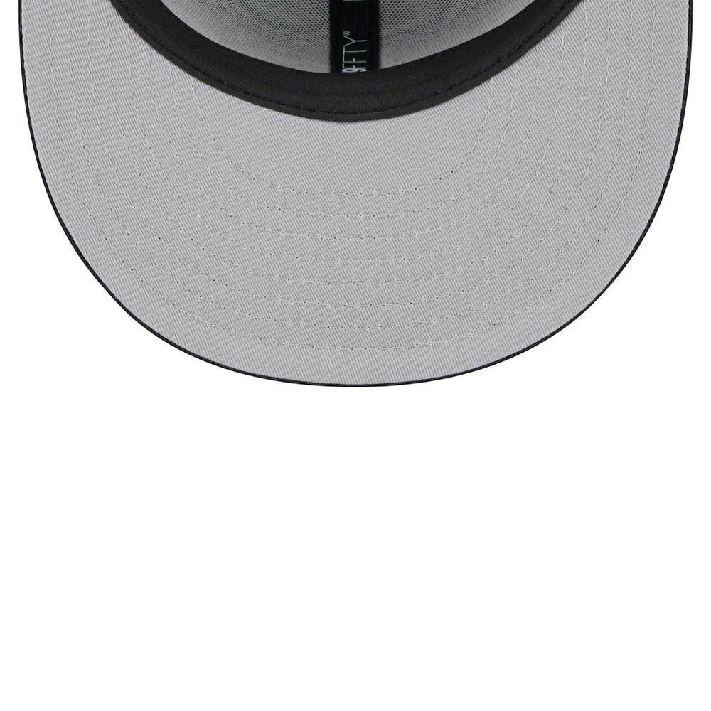 Miami Dolphins New Era Main Patch 59FIFTY Fitted Hat Black | NFL