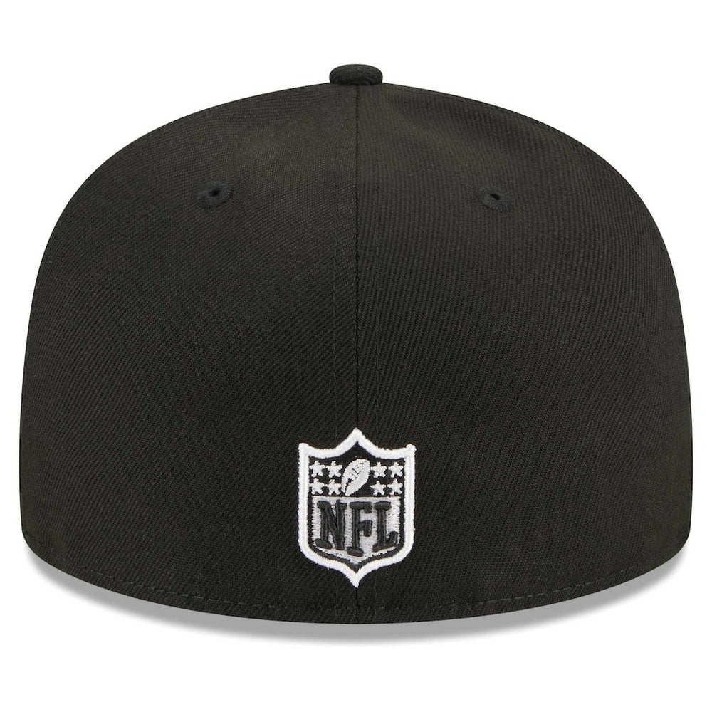 New York Giants New Era Main Patch 59FIFTY Fitted Hat Black | NFL