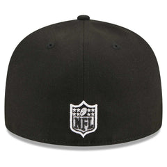 New York Giants New Era Main Patch 59FIFTY Fitted Hat Black | NFL