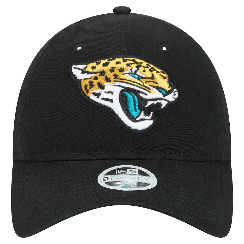Jacksonville Jaguars New Era Women's Main Core Classic 2.0 9TWENTY Adjustable Hat Black | NFL