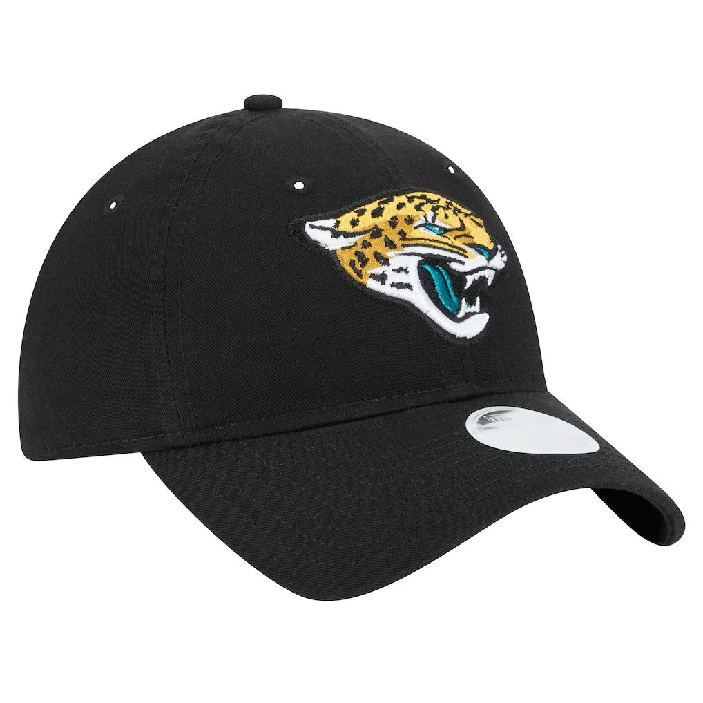 Jacksonville Jaguars New Era Women's Main Core Classic 2.0 9TWENTY Adjustable Hat Black | NFL
