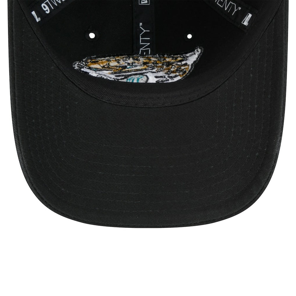 Jacksonville Jaguars New Era Women's Main Core Classic 2.0 9TWENTY Adjustable Hat Black | NFL