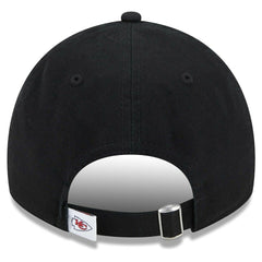 Kansas City Chiefs New Era Women's Main Core Classic 2.0 9TWENTY Adjustable Hat Black | NFL