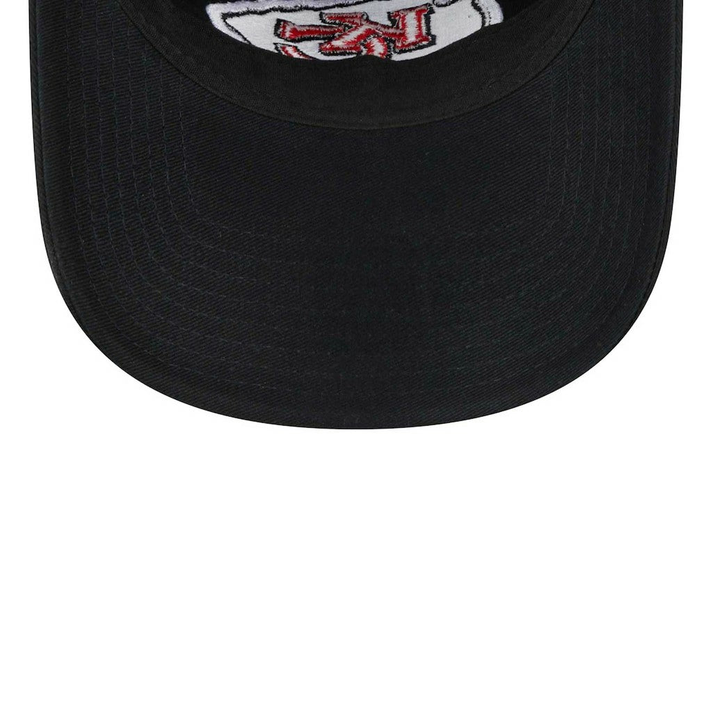Kansas City Chiefs New Era Women's Main Core Classic 2.0 9TWENTY Adjustable Hat Black | NFL