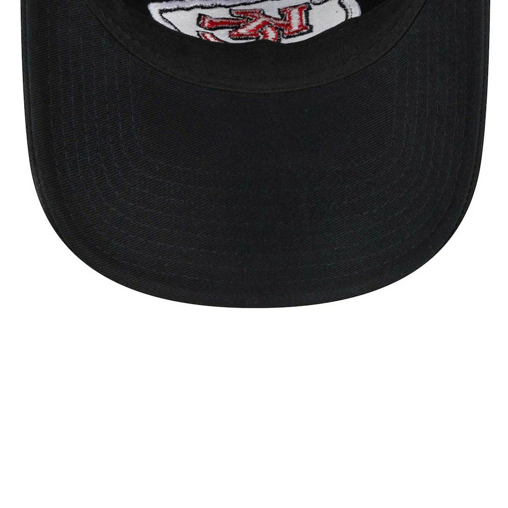 Kansas City Chiefs New Era Women's Main Core Classic 2.0 9TWENTY Adjustable Hat Black | NFL